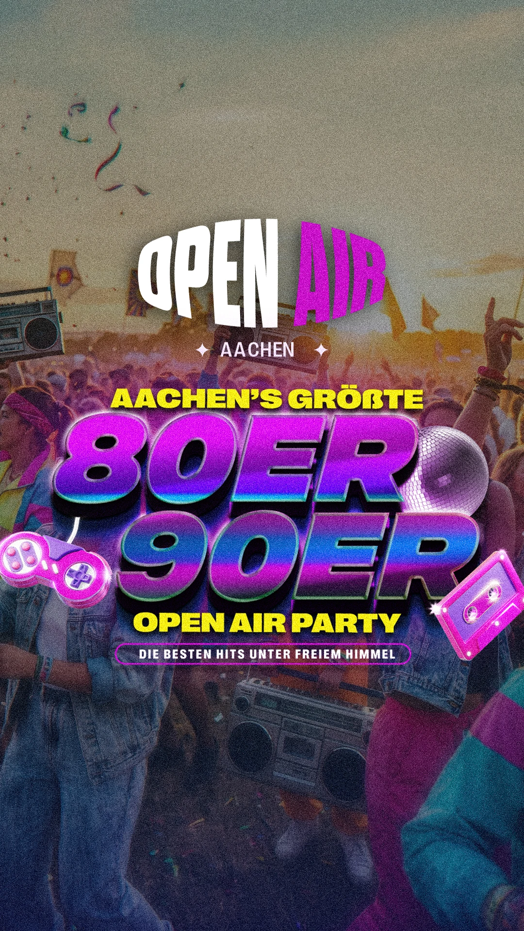 80er & 90er — Open Air Aachen